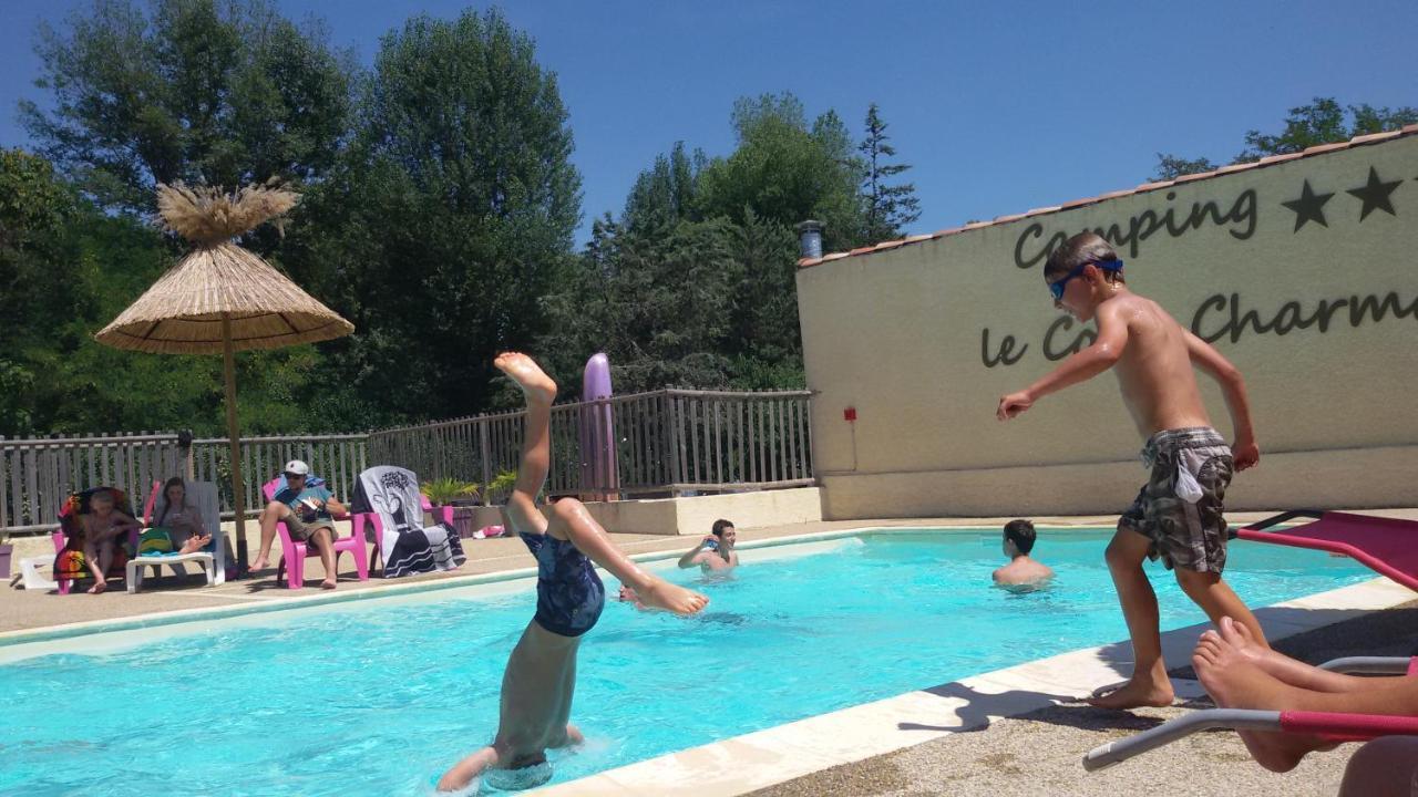 Camping Le Coin Charmant Chauzon Zewnętrze zdjęcie