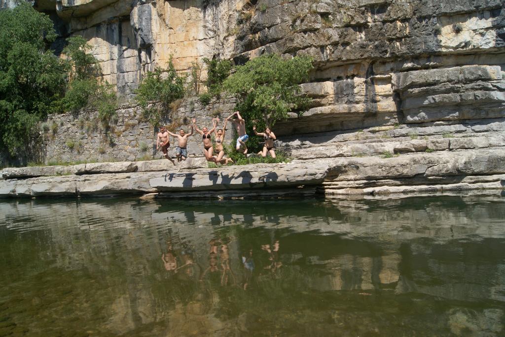 Camping Le Coin Charmant Chauzon Zewnętrze zdjęcie